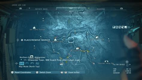 mgs5 map|Metal Gear Solid V: The Phantom Pain Game Guide & Walkthrough.